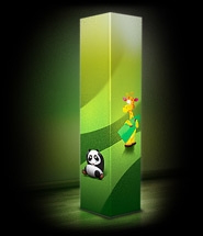 Детский светильник "Африка". 