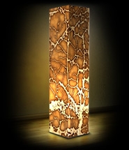 Светильник "Темная глина". 